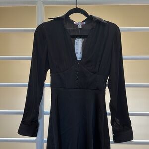 Urban Outfitters black mini dress